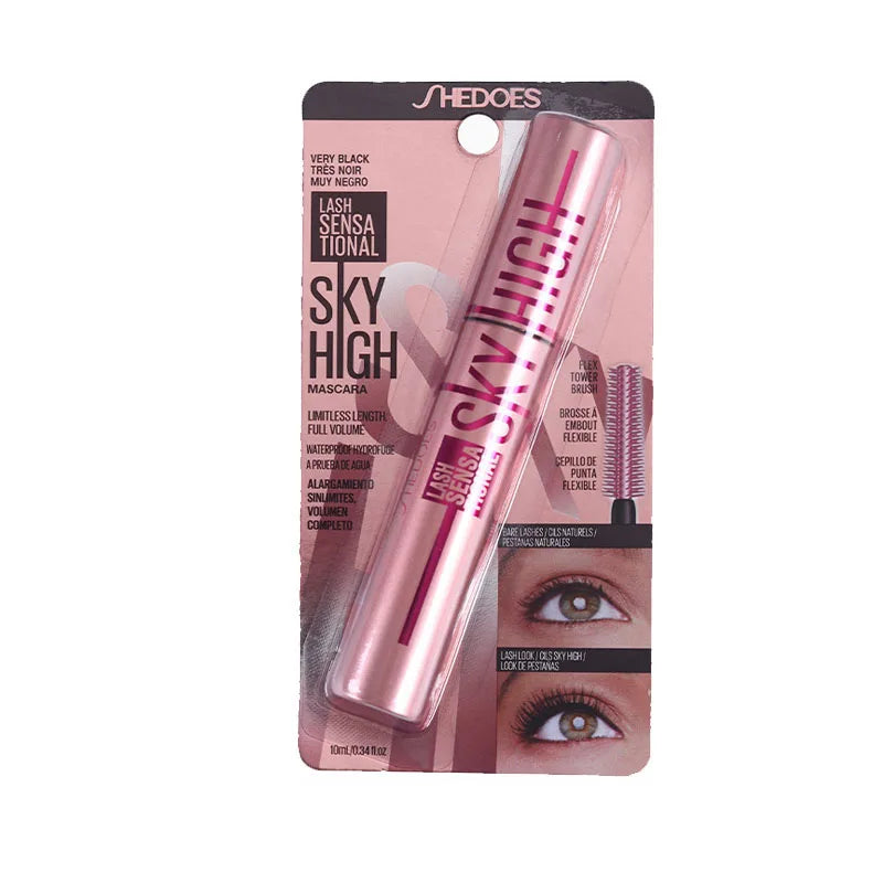 Pink Slender Eye Black Waterproof Sweat Proof Not Easy Smudge Apply Qme