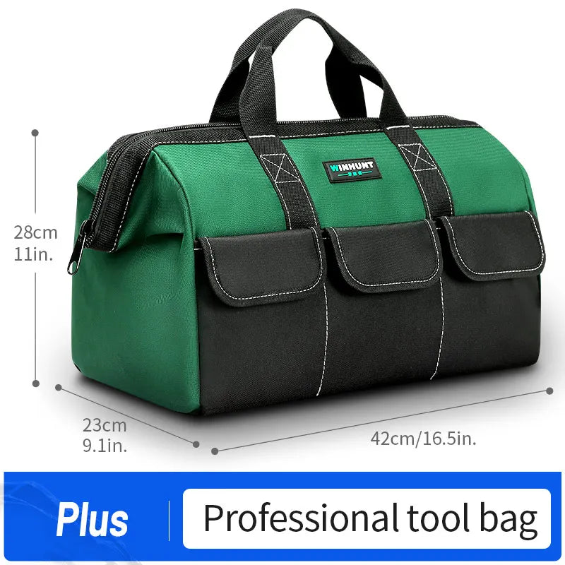 Heavy Duty Tool Bag Oxford Cloth Wear-resistant Storage Organizer Qme XL