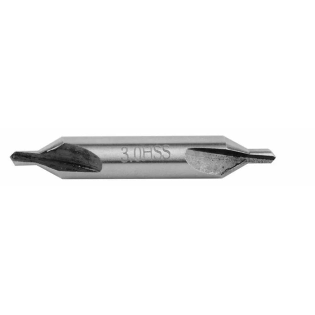 1pc HSS Combined Center Drills 60 Degree Countersinks Angle Bit Set 1.0mm 1.5mm 2.0mm 2.5mm 3mm 5mm Metal Drill Bit Qme 3mm
