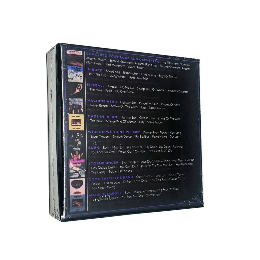 Hard Rock Box Set THE COMPLETE ALBUMS 1970-1976, Import Multi-Disc CD Collection for Audiophile Dynamic Test & Vintage Rock Fans Qme THE COMPLETE ALBUMS
