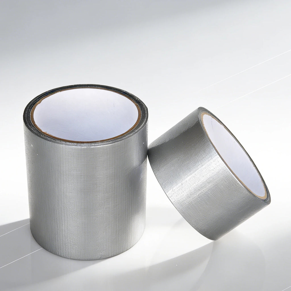 Duct Tape Silver Heavy Duty Cloth Based Waterproof Adhesion Tape for Packing Indoor Outdoor Repairs DIY Work Home Use Qme