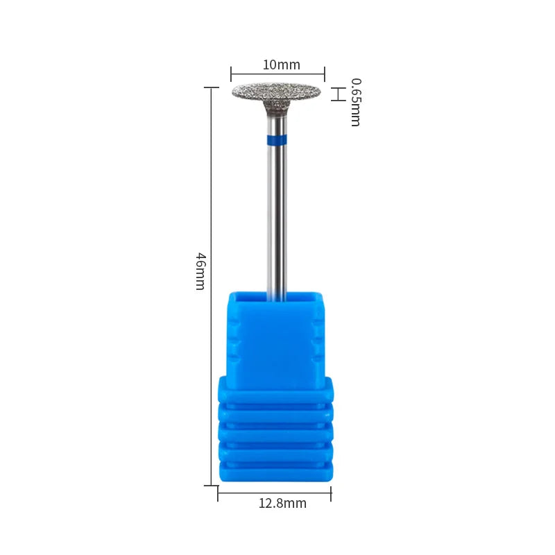 Nail Art Diamond Drill Polishing Head Sanding Acrylic Gel Remove Electric Manicure Drill Machine Replacement Gringing Heads Qme PG-13