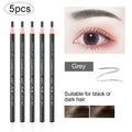 5pcs Professional Microblading Pencil Permanent Eyebrow Pencil Tattoo Waterproof Art Tint Makeup Eye Brow Pen Enhancers Cosmetic Qme meibi06huise5Pcs