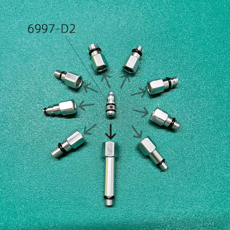 Bike Hydraulic Brake Bleed Connector Aluminum Alloy Oiling Joint Qme
