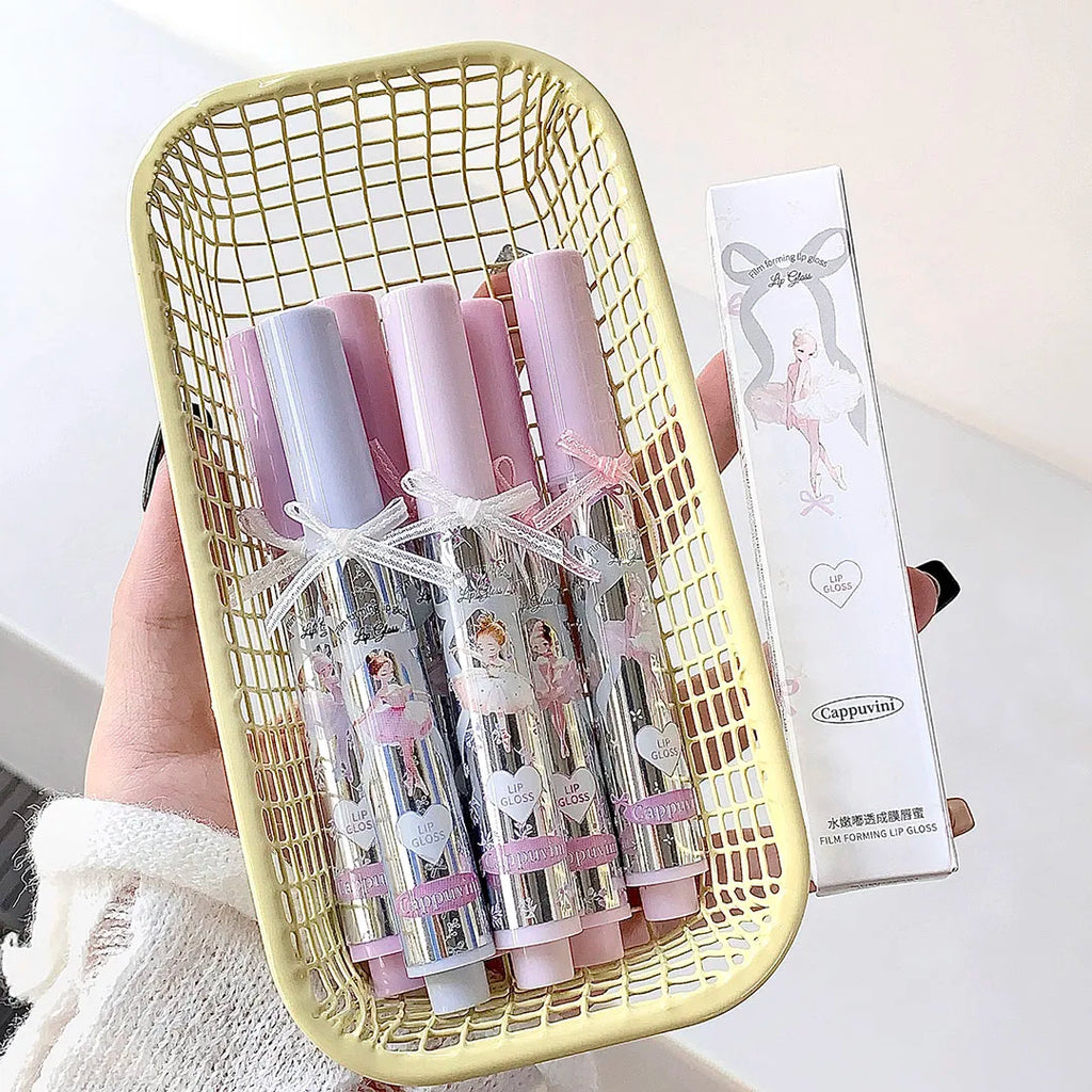 CAPPUVINI Ballet Girl Membrane Lip Gloss Long-wearing Non-smudging Qme
