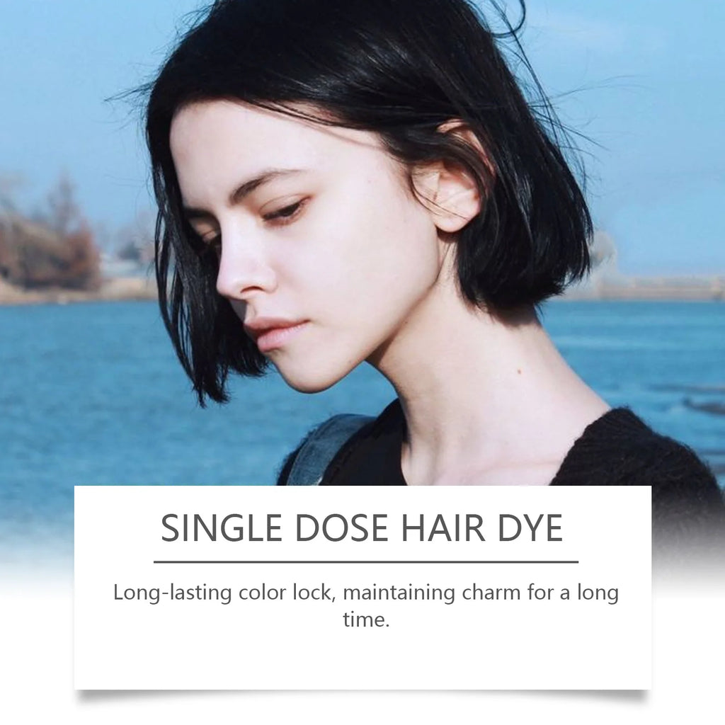 Black Hair Shampoo 5 Mins Fast Become Black Hair Dye Reduce Scalp Stimulate Nourish Roots Remove White Hair Natural Hair Care Qme
