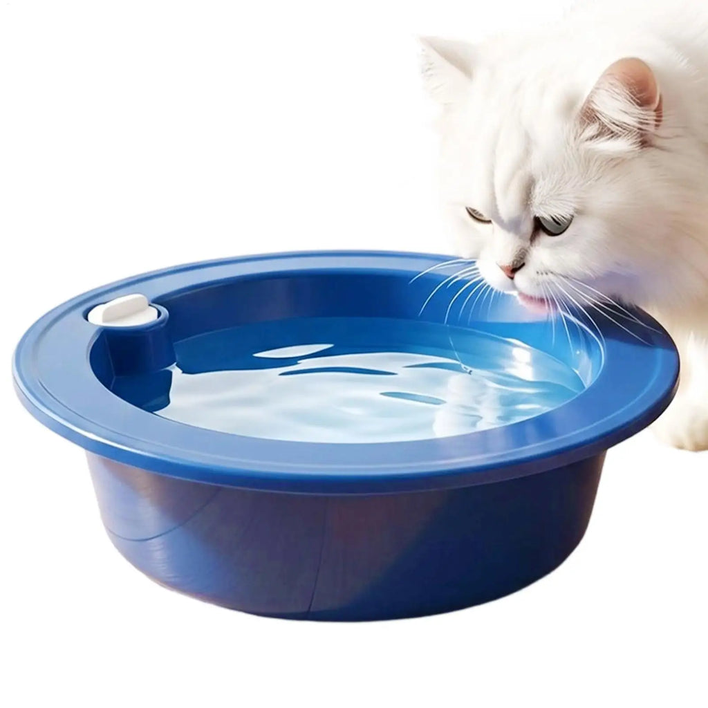 NEW Cooling Pet Bowl Leak-Proof Hydration Drinker Dish Portable Cooling Pet Water Bowl For Small Medium Large Breeds Camping RV Qme