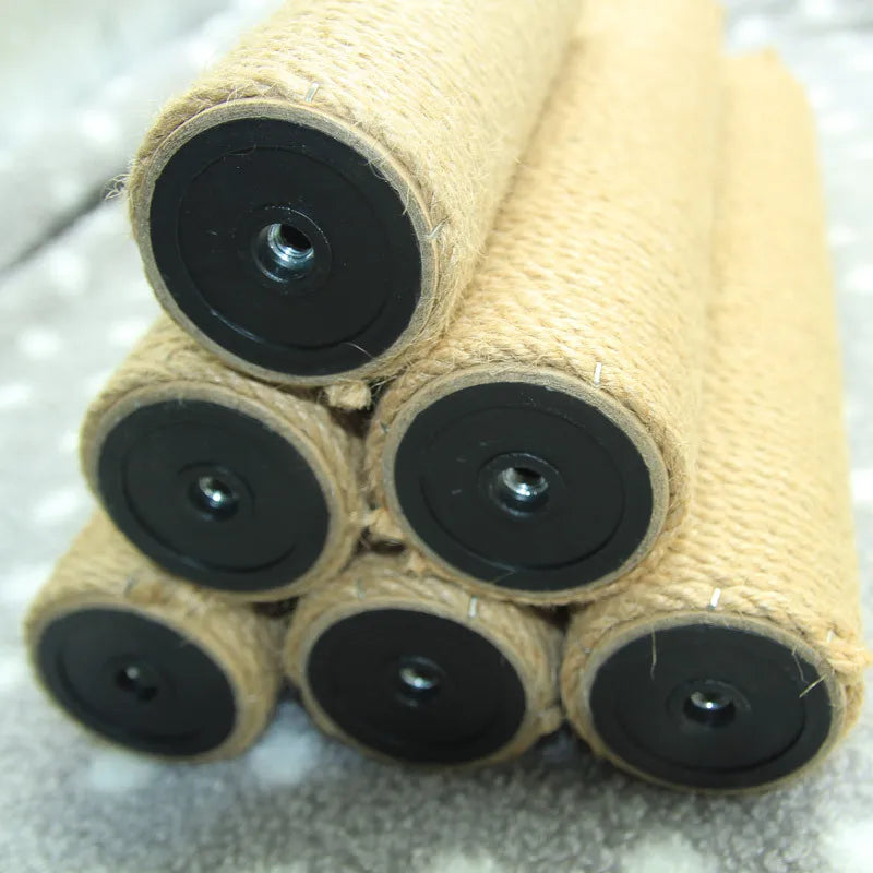 B DIY Cat Climbing Tree Tower Pole Accessories Replacements Pet Cat Toy Scratching Post Hard Paper Tube Pillar With Sisal Ropes Qme