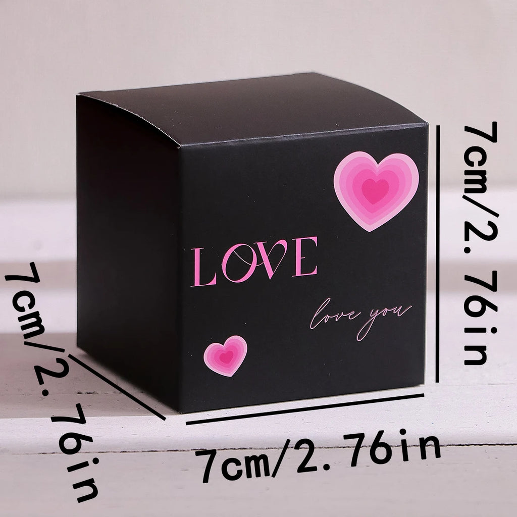 10Pack Elegant Mini Gift Boxes - Perfect for Valentine's Day, Weddings and Celebrations - Great for Candies, Chocolates and Smal Qme