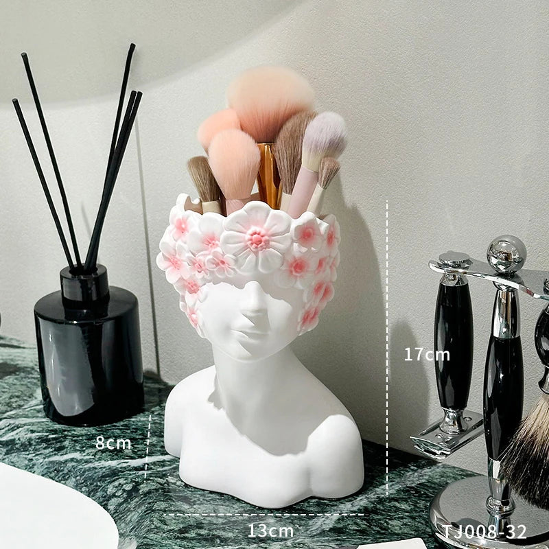 Creative Human Body Art Styling Office Organizers Multifunctional Qme A