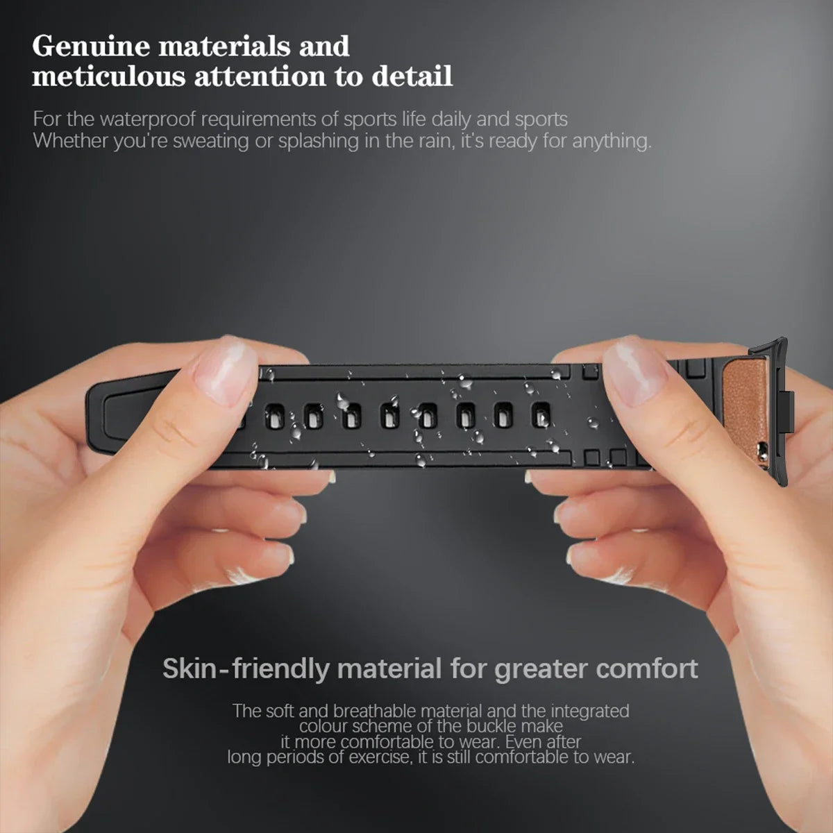 Band Leather Bracelet for Redmi watch 4 Wrist Strap for Xiaomi Mi band 8 pro watchband Smart watch Sports Strap Accessoeies Qme