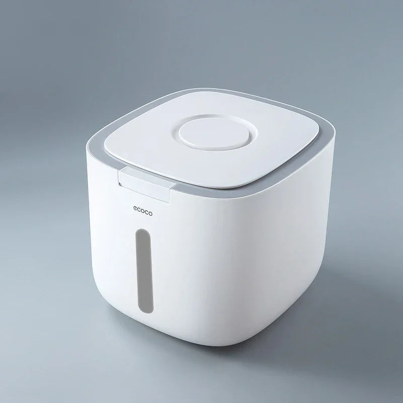 5/10 Kg Kitchen Collection Nano Bucket Rice Storage Container Flip Top Food Storage Bin Container Sealed Rice Bucket Qme 01 10KG