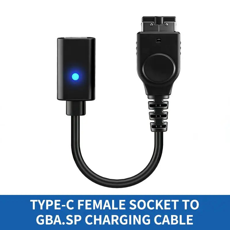 C LED Indicator Charging Cable Speed Power Supply Gaming Device Extra Qme