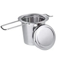 Stainless Steel Mesh Tea Infuser Lid Reusable Cup Strainer Loose Leaf Qme A