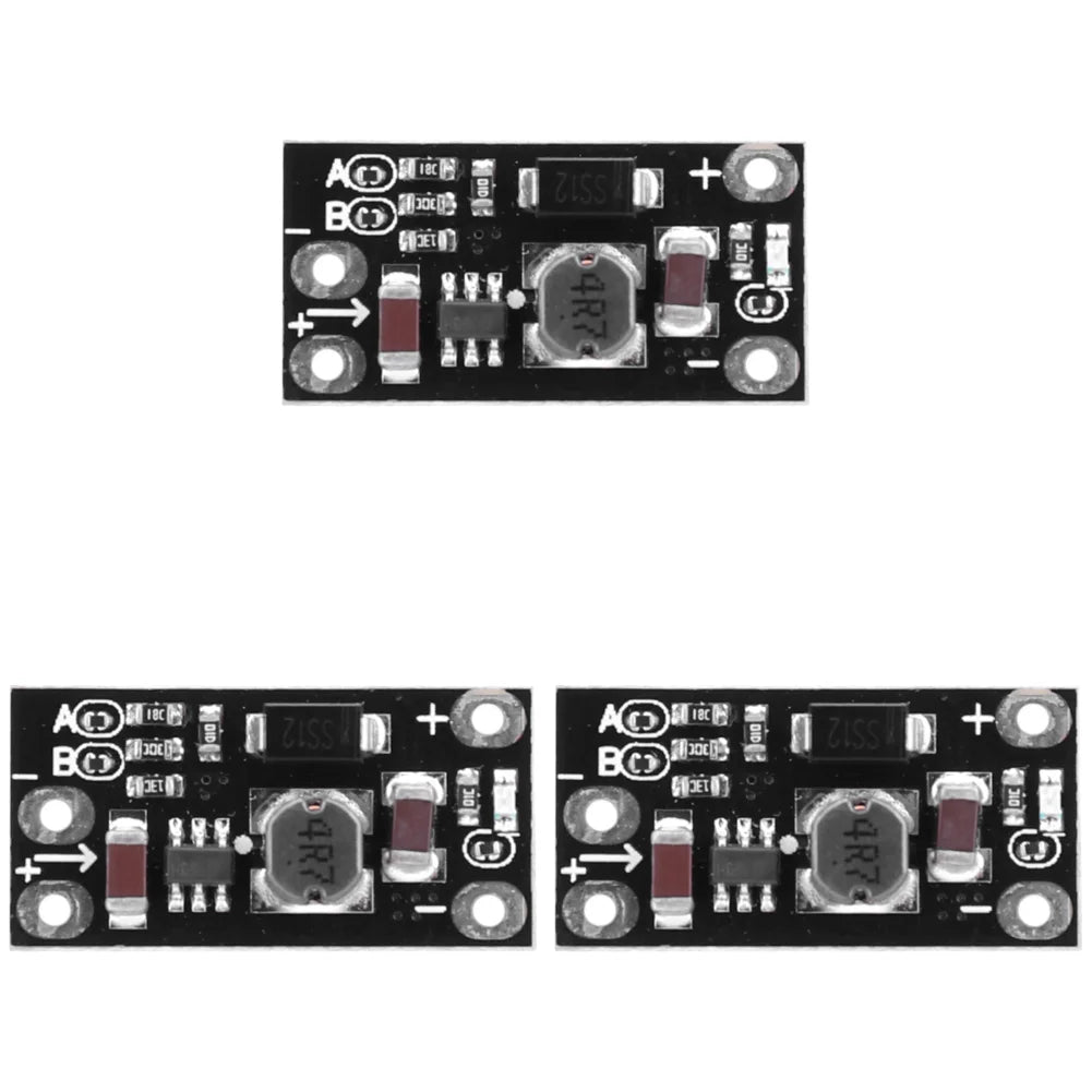 3.7V To 12V Mini DC Boost Converter Board Output 5V/8V/9V/12V DC Step Up Module Voltage Boost Module Step Up Board Qme 3pcs