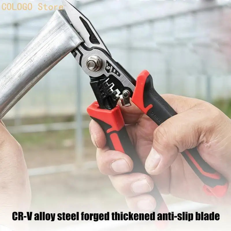 Wire Stripping Pliers Manual Hand Tool Pointed Grip Head Nonslip Qme