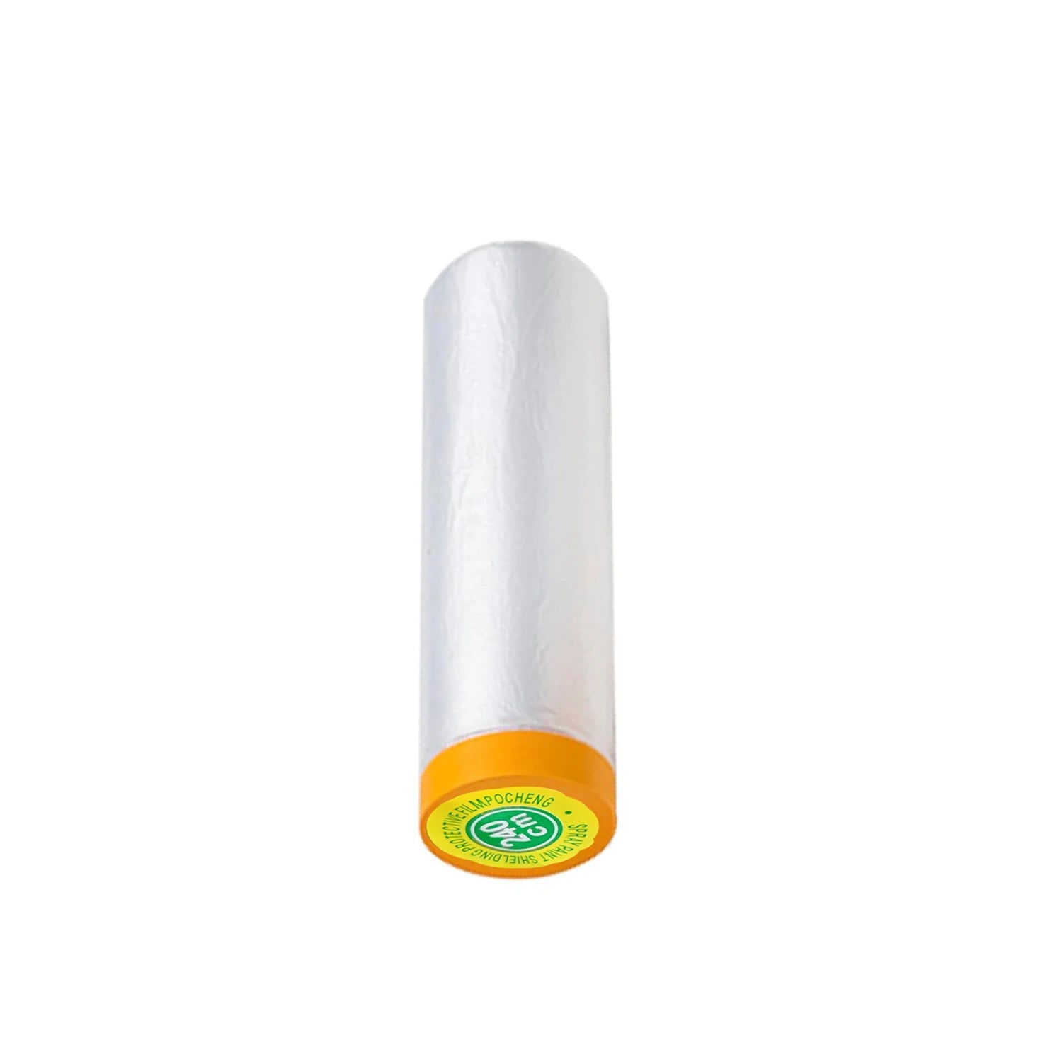 10M Pre-Taped Masking Film Plastic Dropping Cloth Cover Paint Protective Film for Covering Skirting, Frames, Cars, Dustproof Qme 240cmx10M
