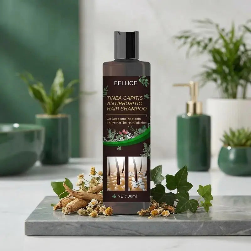 Professional Herbal Hair Shampoo Deep Moisturizing Nourishing Scalp Qme
