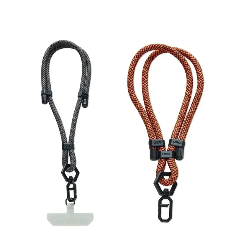 Universal 160CM Crossbody Lanyard Strap Chain For Phone Case Cover Sport Climbing Colorful Nylon Single Cord Rope Qme
