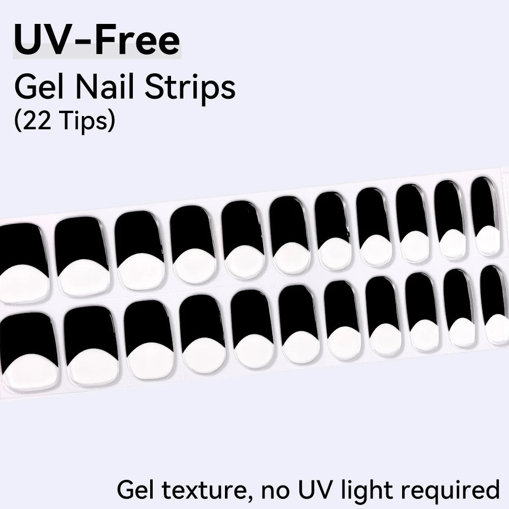 22Tips Full Cover Nail Stickers Valentine's Day Love Polish Sticker