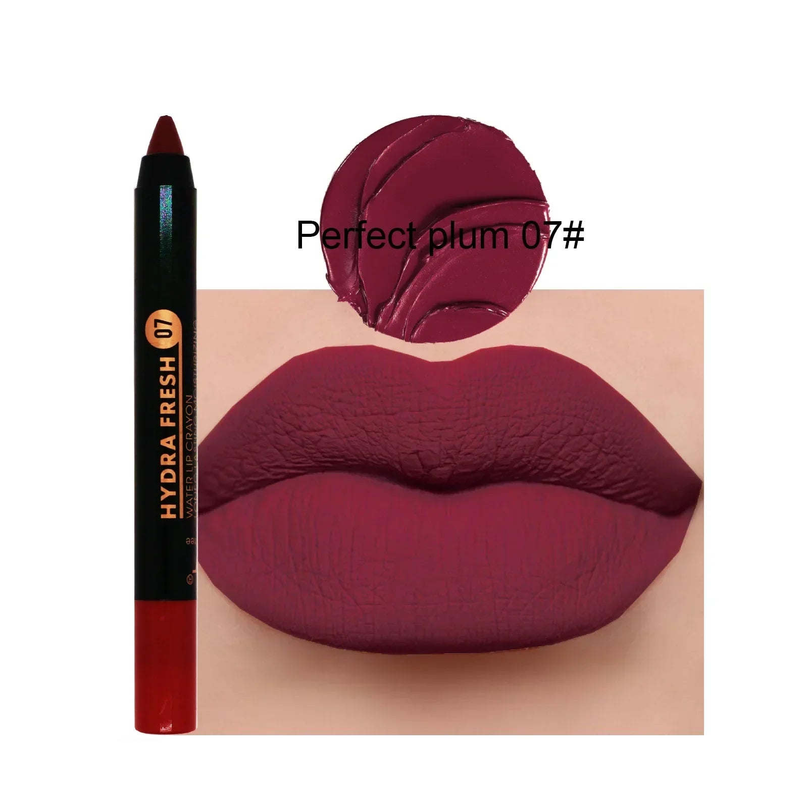 Matte Velvet Lipstick Pencil Waterproof Long Lasting Sexy Red Lip Sticks Non-Stick Cup Makeup Lip Tint Pencil Cosmetics 15Colors Qme 7