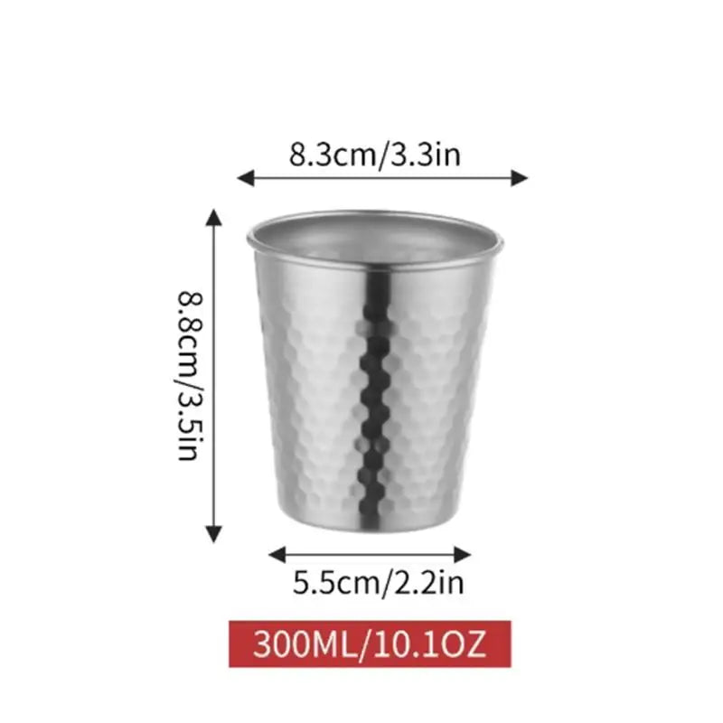 Stainless Steel Water Mug Double Wall Insulated Cold Beer Cup Anti-scald Anti-fall Coffee Travel Mug Qme 1 B