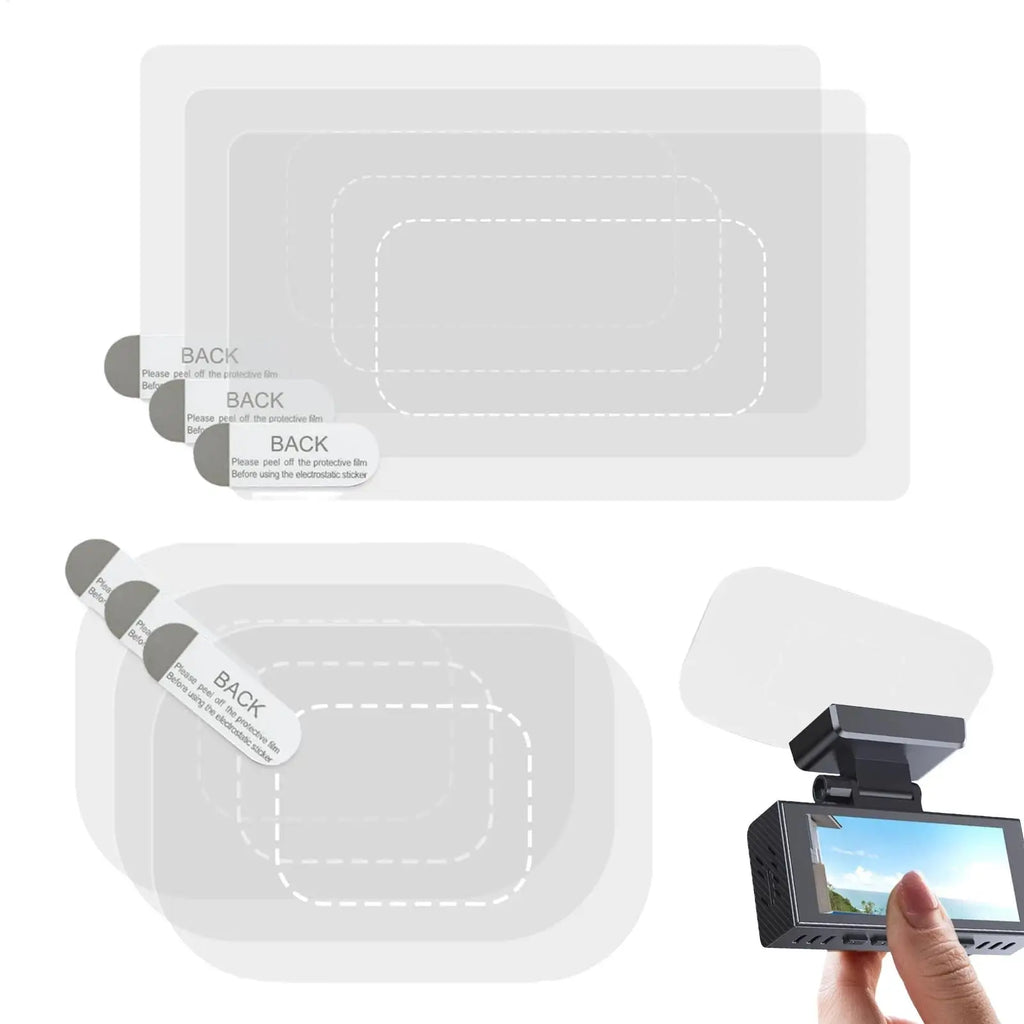 Windshield Sticker Protector Electrostatic Dash Cam Screen Film Qme