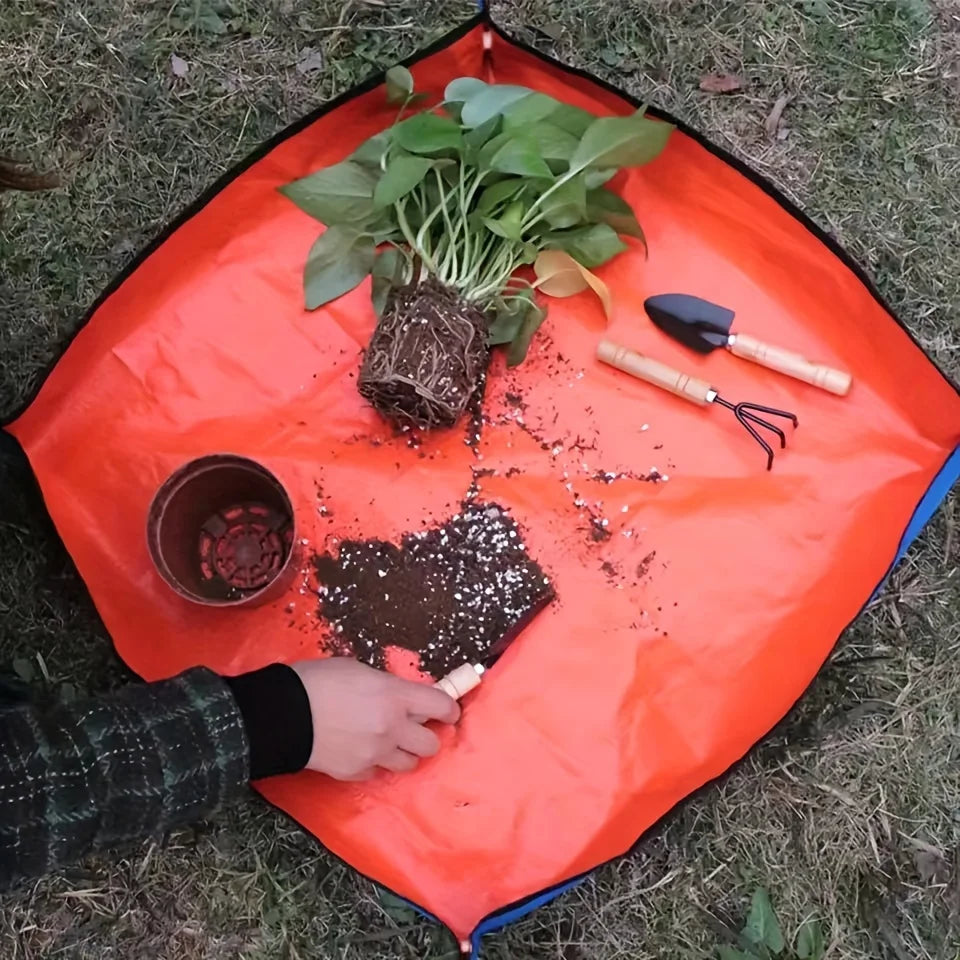 1 High-quality Horticultural Flowerpot Mat Plant Repotting Waterproof Qme
