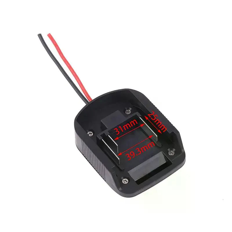 DIY Battery Cable Adapter Connector Output 18V Li-ion BL1830 BL1840 Qme