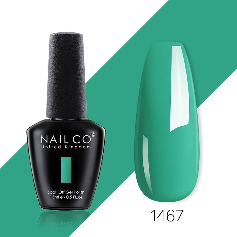 NAILCO 85 Colors Nail Gel UV LED Lacquer Manicure Varnish Hybrid Semi