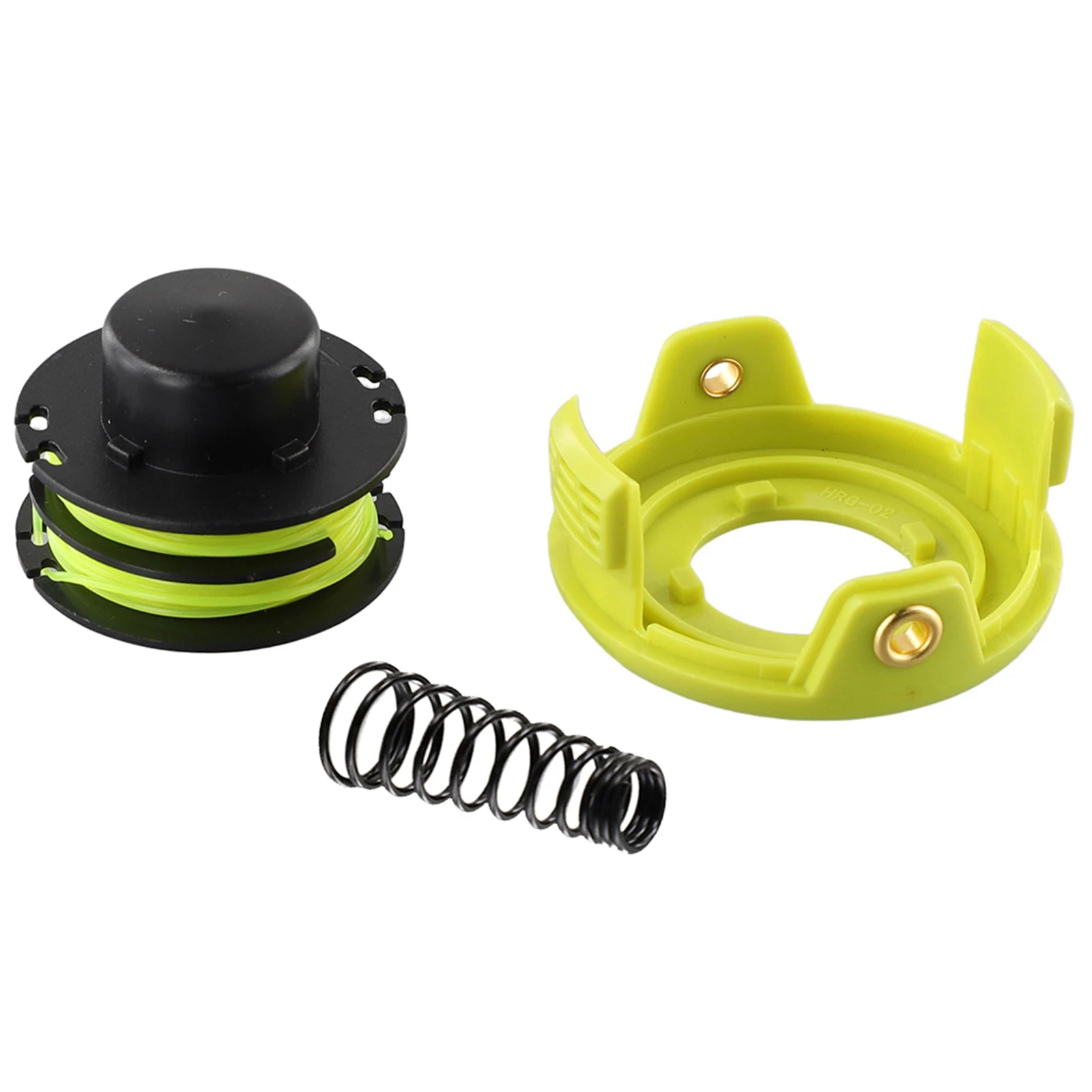 Trimmer Spool Line Kit For Ryobi RAC118 1.2 Mm Spool RLT3525S Trimmer Lawn Mower Replacement Spool Line And Cover Spring Set Qme