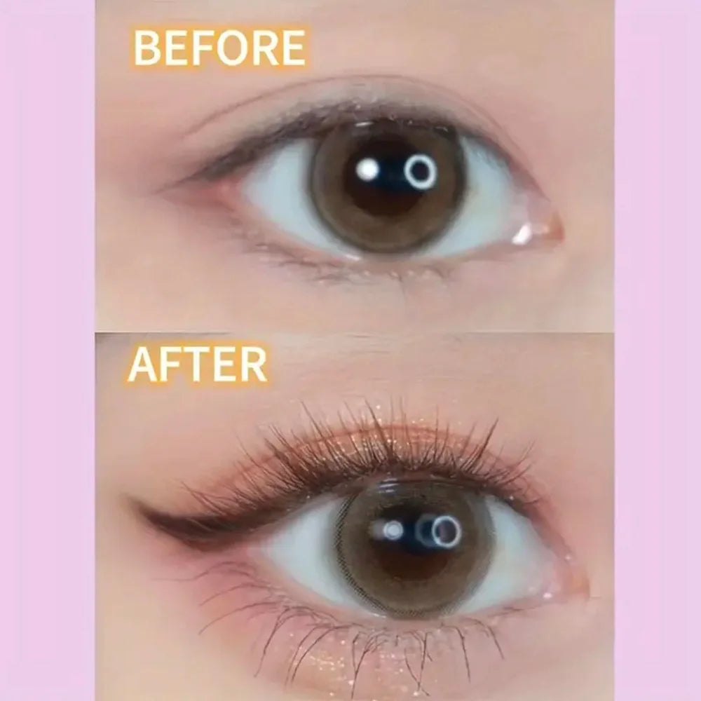 Easy 3-Step 3D Cluster False Eyelashes Natural Wispy Look Qme