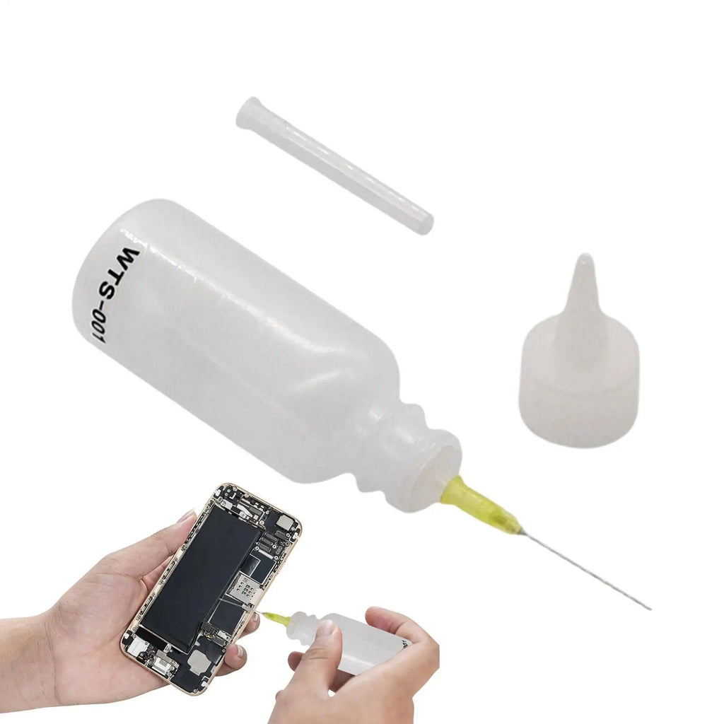 Needle Tip Applicator Bottle Needle Oiler Precision Tip Quilling Tool Squeeze Bottle Portable Leakproof Liquid Dropper Bottles Qme