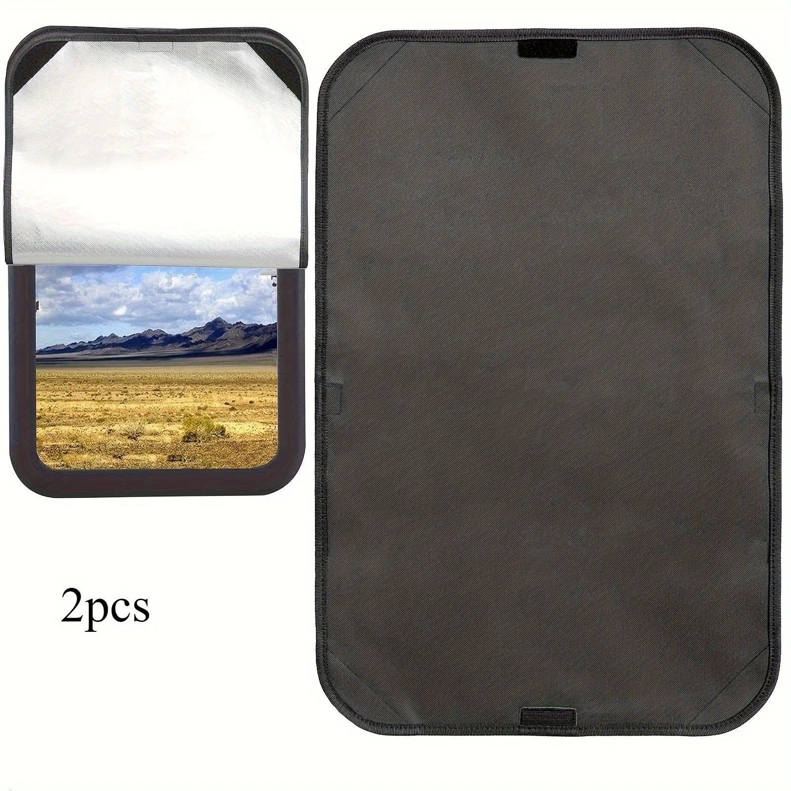 RV Door Window Shade Cover, Camper Sunshade Privacy Screen Window Cover, Travel Trailer Motorhome Sun Shade Accessories Qme 16 25inch