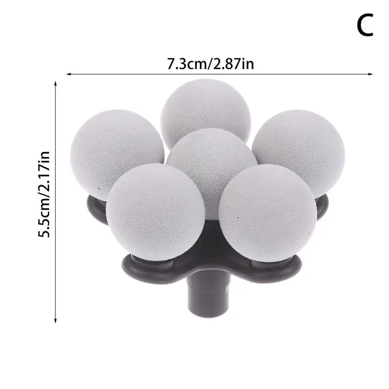 Fascia Massage Heads Muscle Massager Deep Tissue Replacement Qme C