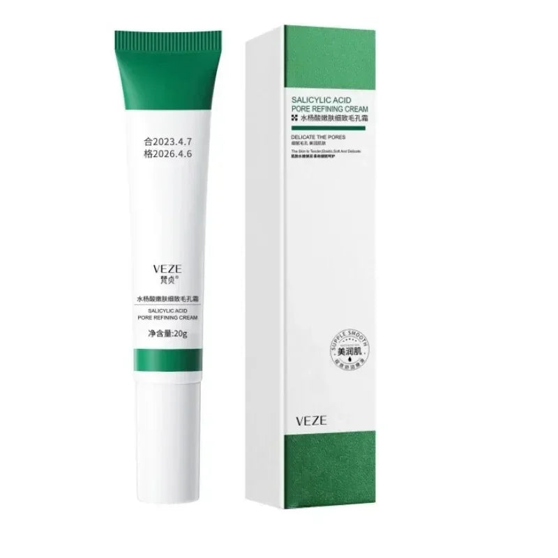 Salicylic Acid Pores Shrink Cream Refining Large Pore Improve Face Qme