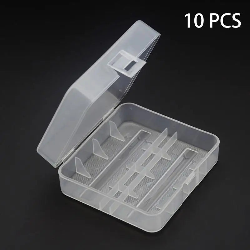 26650 Battery Storage Box 2X Slot Plastic Durable Case Holder Safe Qme A2
