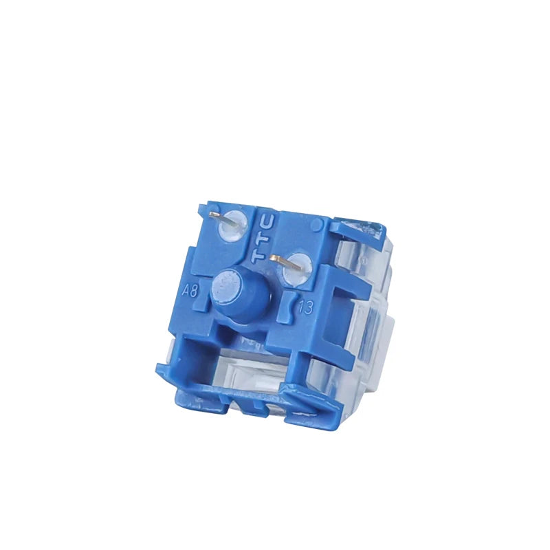 TTC Speed Silver V2 Custom Gamer Mechanical Keyboard Linear Switch 45gf 3Pin RGB SMD Hot Swap Switches Miscontact Prevention DIY Qme