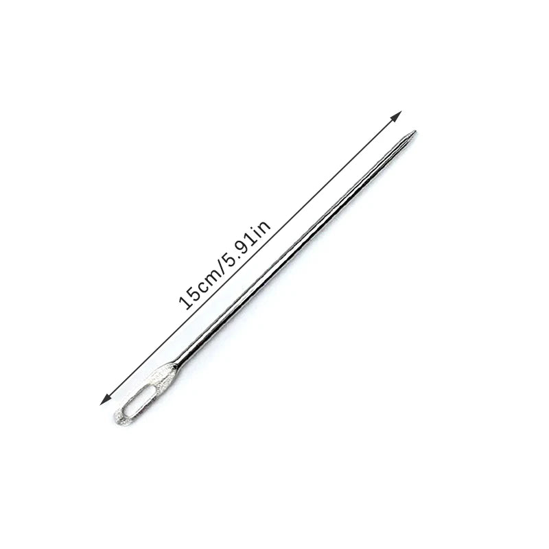 Elastics Sewing Accessories DIY tool Elastic Cord Rope Threader Clip Sewing Loop Kit Loop Turner Hook Flexible Drawstring Thread Qme 15CM