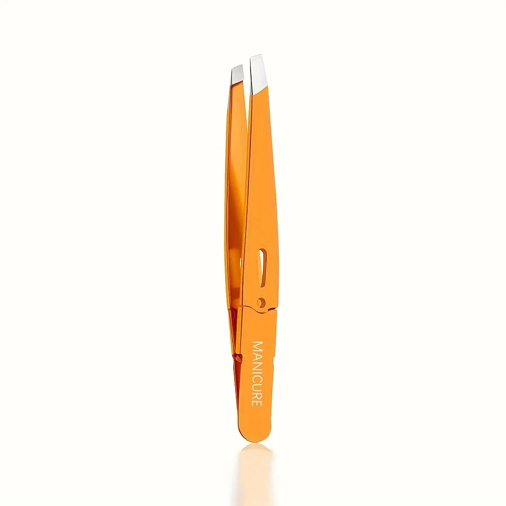 Professional Precision Tweezers Hair Removal High-precision Slant Tip Qme