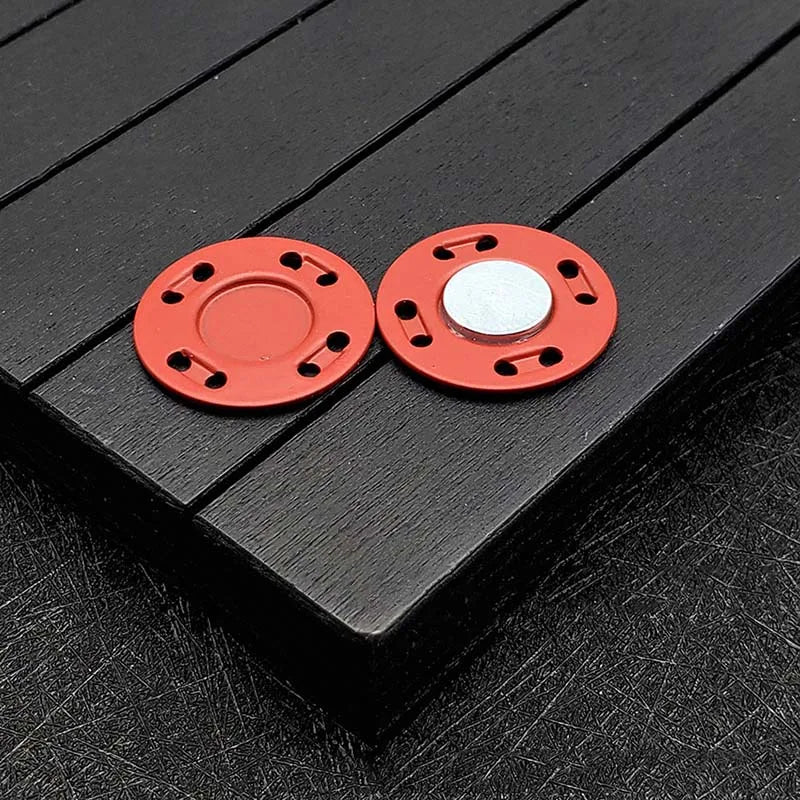 5Pairs 20Colors Metal Magnet Buckle Sewing Accessories Press Button For Jacket Bags Invisible Buckle DIY Cardigan Handwork Decor Qme