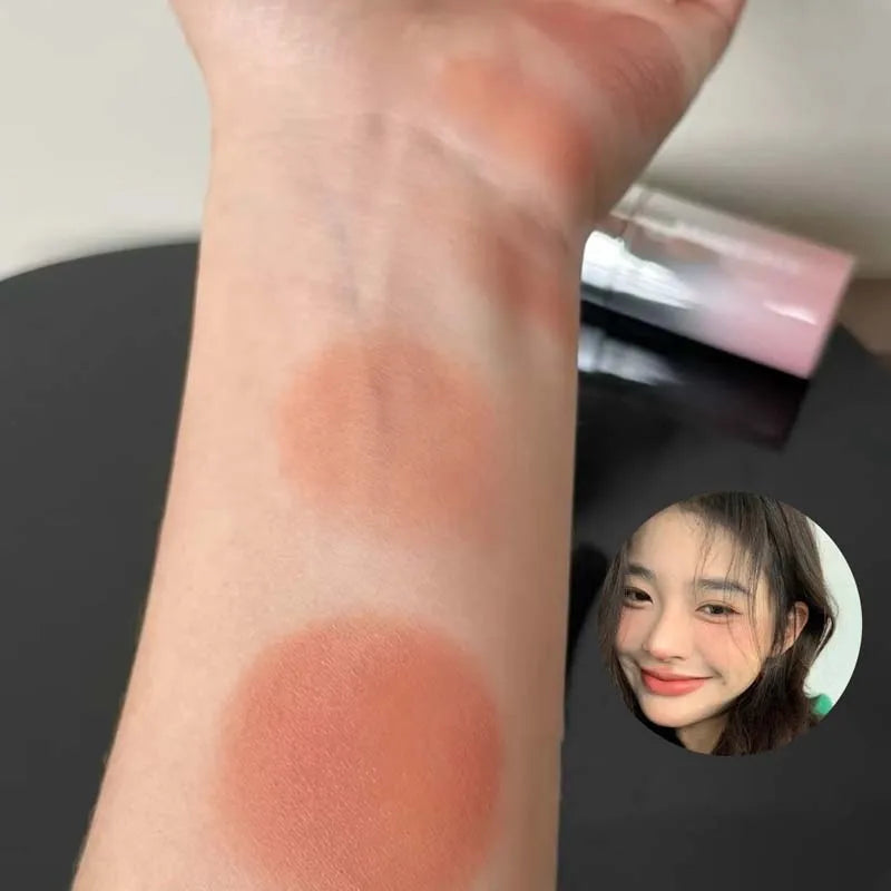 HERORANGE Liquid Blush Natural Complexion-enhancing Low-saturation Matte Multi-purpose Blush Liquid Qme HR722-03