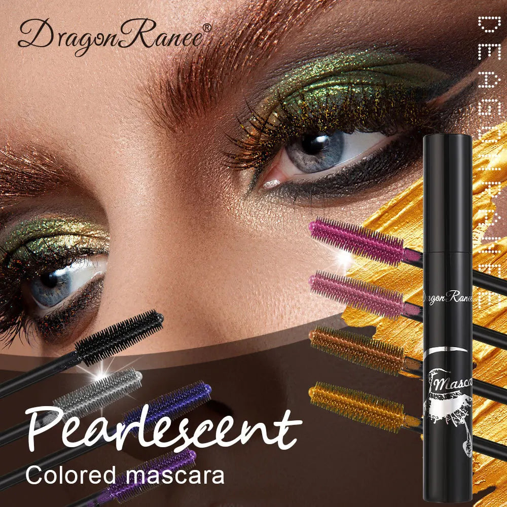 Colorful Volume Mascara Lasting Styling Waterproof Quick Dry Blue Purple Curling Lengthen Long Eyelash Silk Extension Cream Qme