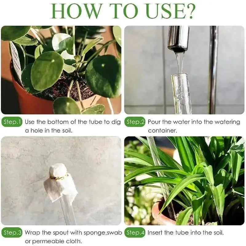 Cute Animal Shape Automatic Drip Irrigation System Plant Watering Qme