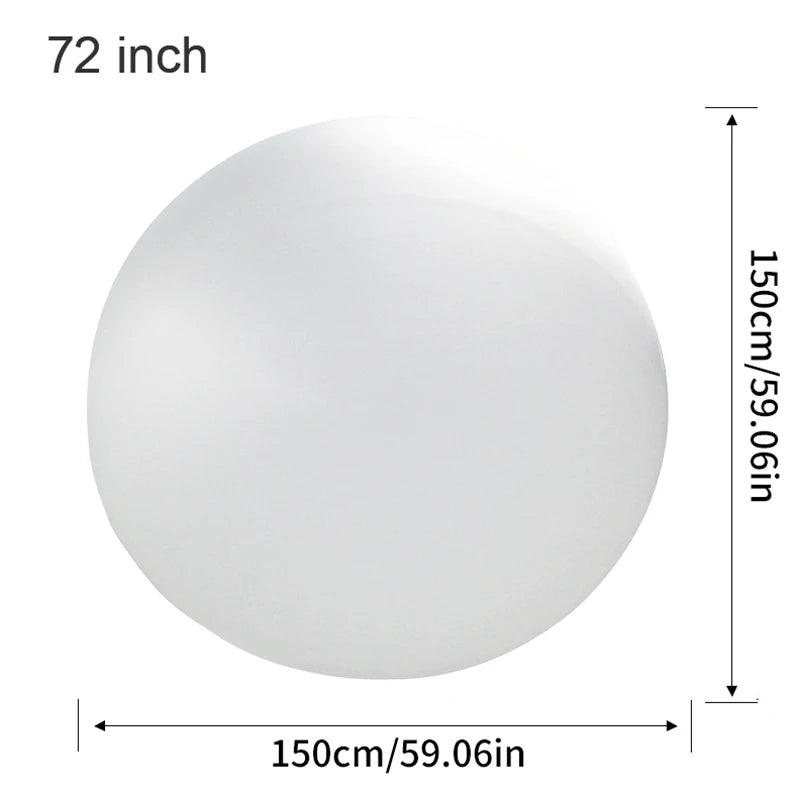 Huge Balloons Giant Latex Performance Decor Balloon Party Celebration Qme White L