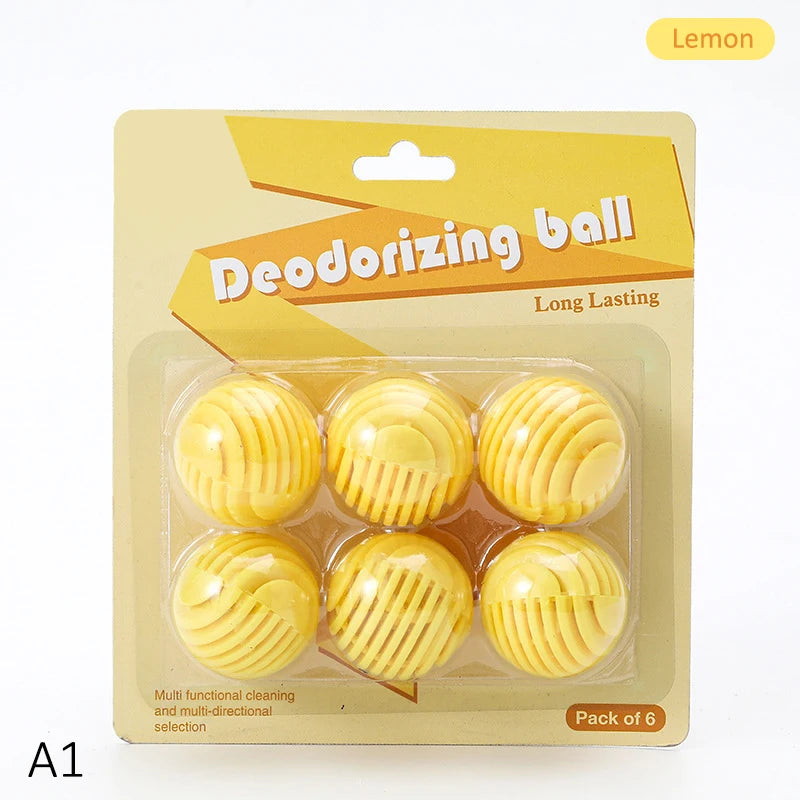 Deodorizer Freshener Balls Long-lasting Aromatic, Mildew And Insect Proof For Wardrobe, Shoe Cabinet, Bathroom, Gym Bag And Car Qme A1