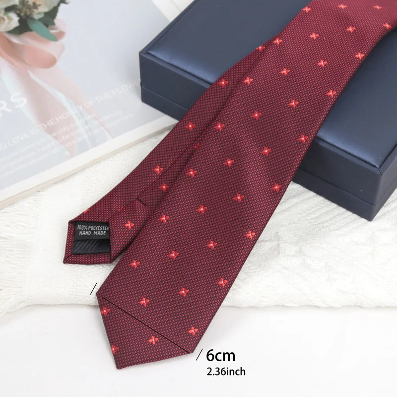 Burgundy Tie Fashion Wholesale Flower Bowtie Male Formal Necktie Qme