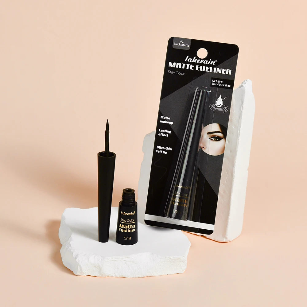 Matte Liquid Eyeliner Waterproof Sweat-proof Non-smudge Smooth Qme