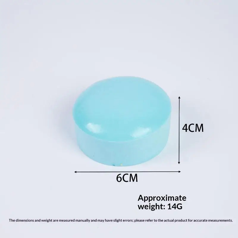 Slow Rising Stress Relief Fidget Toy Yogurt Cake Bread Design Soft Qme Blue
