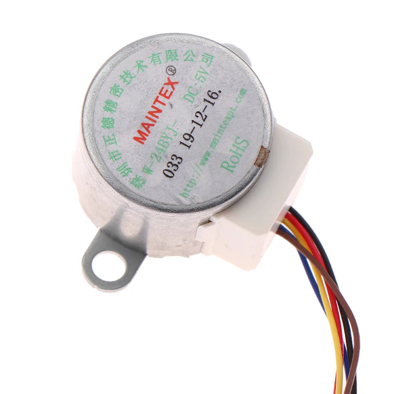 1Pc Motor 24BYJ48 DC 5V Deceleration Stepper Motor 4-phase 5-wire Wireless Camera Monitor. Qme